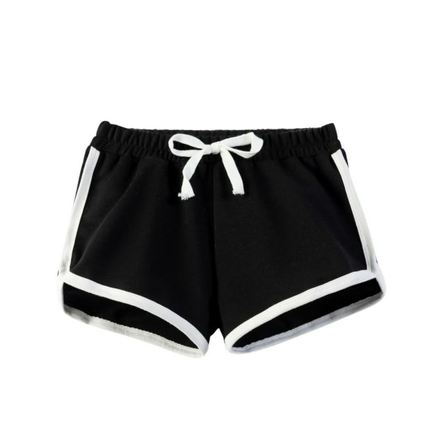 Girls Running Athletic Shorts Kids Workout Sports Shorts Breathable and Comfy Summer Dolphin Shorts 7-16 Years