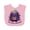 AD-Pink, variant on Inktastic Too Busy Reading Mothman and Books Boys or Girls Baby Bib