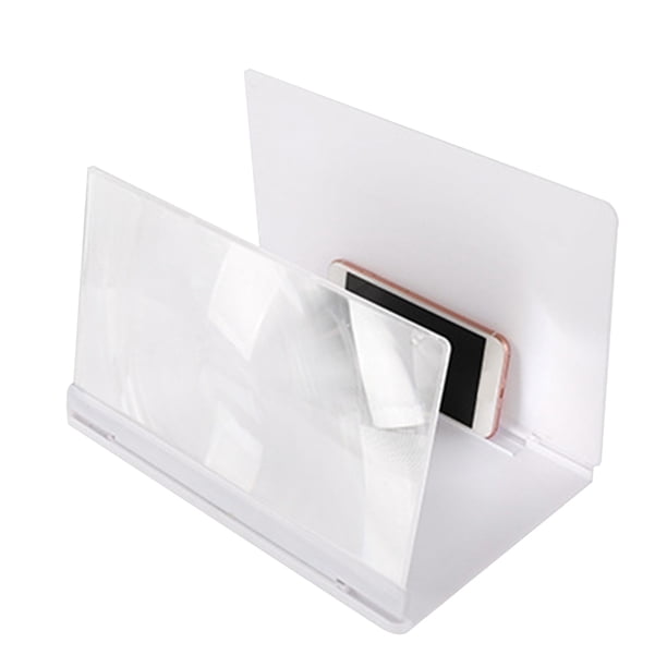 Pantalla de 12 pulgadas con lupa, teléfono celular, HD, pantalla plegable, amplificador, video, película, amplificador, soporte, soporte Kearding EL1464-02B