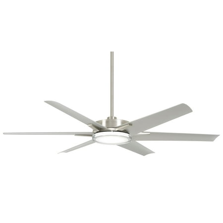 

Minkaaire Deco Deco 65 6 Blade Indoor / Outdoor Cct Led Ceiling Fan - Nickel