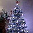 thumbnail image 3 of fastboy Silver Sparkles All Night Christmas Tree Decoration Flicker Lights For Festive Ambiance Reliable silver blue light 4 meters 40 lights 1Set, 3 of 6