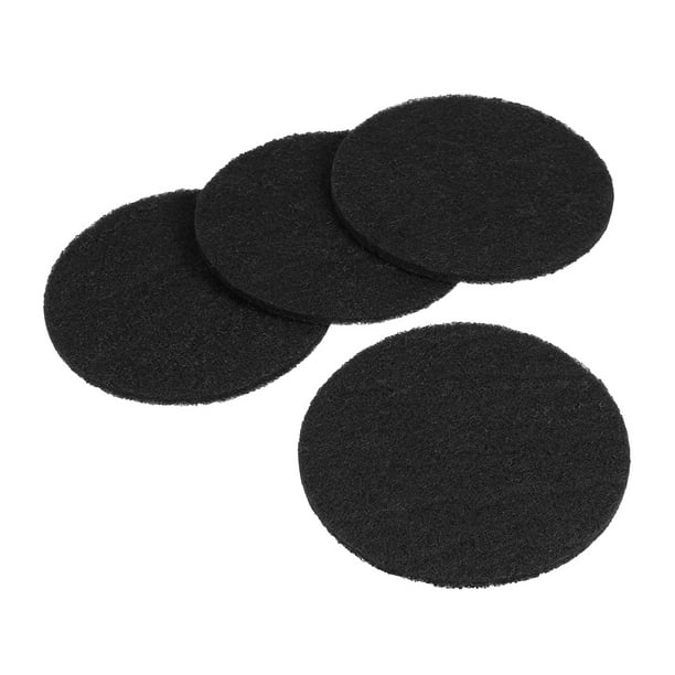 EeaseMX 4 filtros de carbón redondos para areneros de gatos, filtros de repuesto para areneros y control de olores.