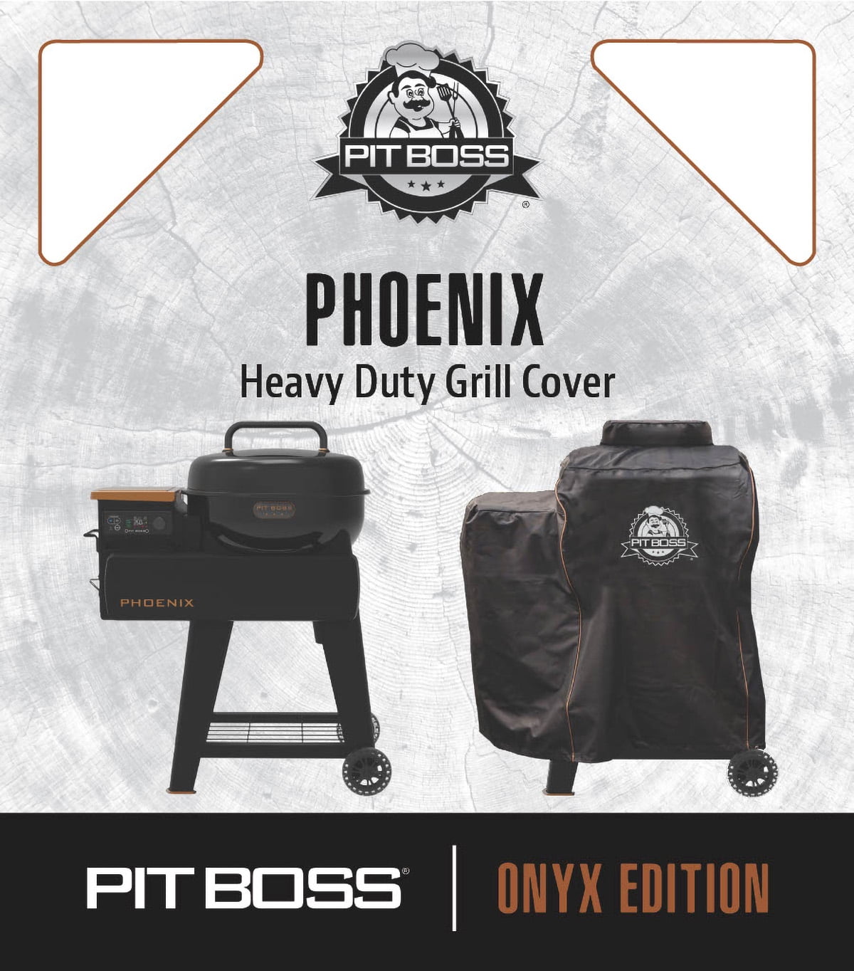 Pit Boss Onyx Edition Phoenix Pellet/Charcoal Combo Grill Cover