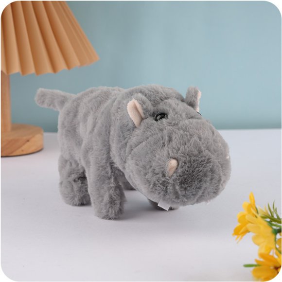 BotaniNest Extra Grand Hippopotame en Peluche Câlin pour Enfants et Adultes Idéal pour Fête d'Anniversaire