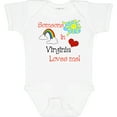 thumbnail image 3 of Inktastic Someone in Virginia Loves Me Boys or Girls Baby Bodysuit, 3 of 5