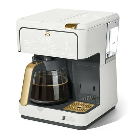 Beautiful Multi-Brew 12-Cup Programmable Drip & Single-Serve Coffee Maker. ( Black)