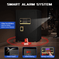 thumbnail image 6 of Gemaisil Large 5.0 Cuft Security Safe Box for Home & Office, Electronic Safe with Digital Keypad Lock, Built-in Dual Alarm System & Fireproof Bag(Black), 6 of 11