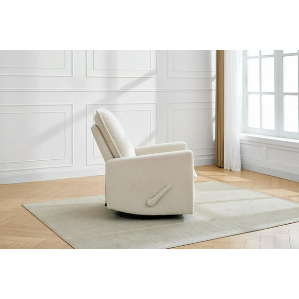 Concord Baby Boucle Swivel Glider Recliner