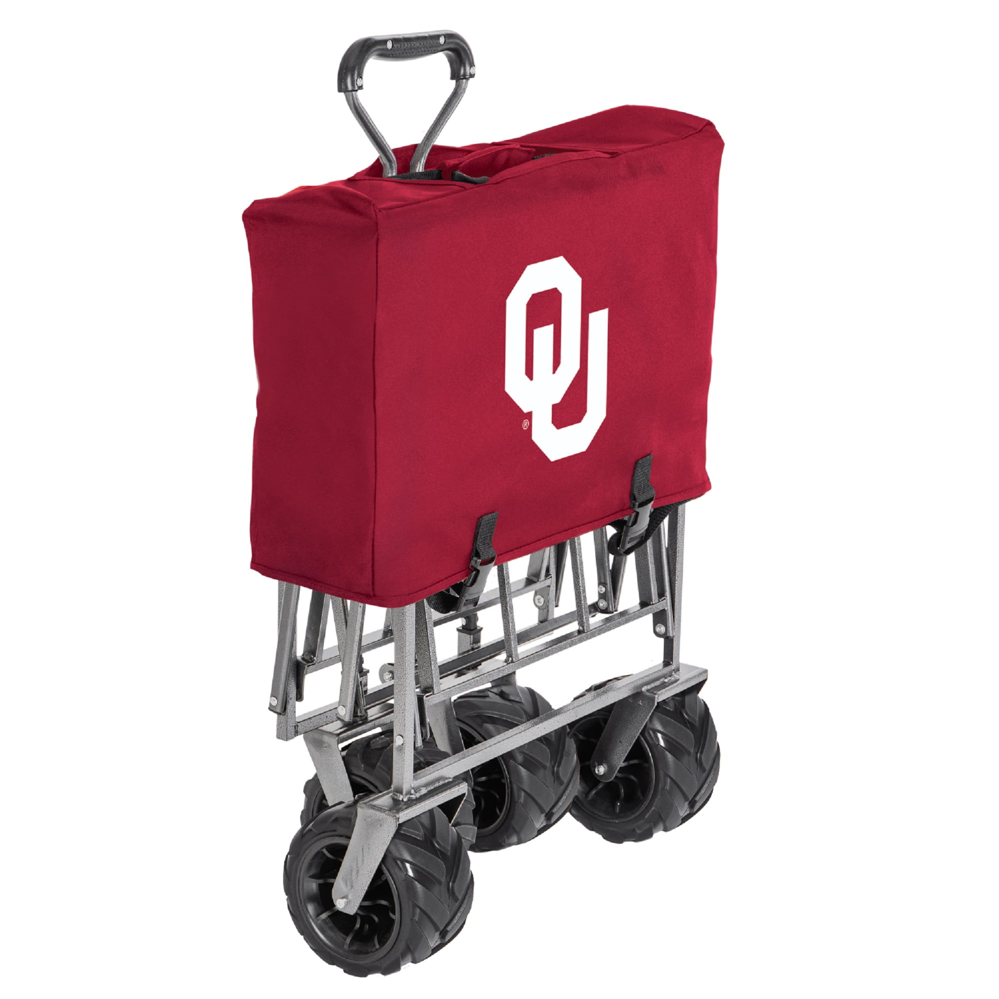 Collegiate Heavy-Duty Utility Collapsible Sports Wagon - Oklahoma  Sooners