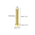 thumbnail image 2 of Unique Bargains Brass Hex Bolts, M5x30mm 5 Pack Fully Thread Grade 4.8 Machine Screws, 2 of 4
