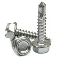 thumbnail image 2 of 200Pcs Stainless Steel Self-Drilling Screws Hexagonal Tapping Screws, 2 of 6