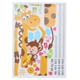 thumbnail image 2 of 4 pegatinas de pared extraíbles con diseño de jirafa para medir la altura de los niños, para habitación infantil y guardería., 2 of 10