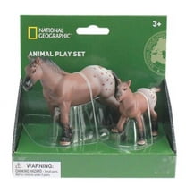 National Geographic - Horse and Foal Figurines, 2 Pieces