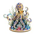 thumbnail image 2 of Diy Bead Octopus Craft Kit with Pearl Art Board and Glue, Easy Arts and Crafts for Student and Adults Creative Home Display Project, Unique Birthday Gift Set for Women and Teen, 2 of 4