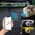 thumbnail image 4 of Guiexla Reflective Pet Collar Durable Adjustable Strap with Bell Buckle Fixing Comfortable to Wear Pet Collar for AirTag, 4 of 8