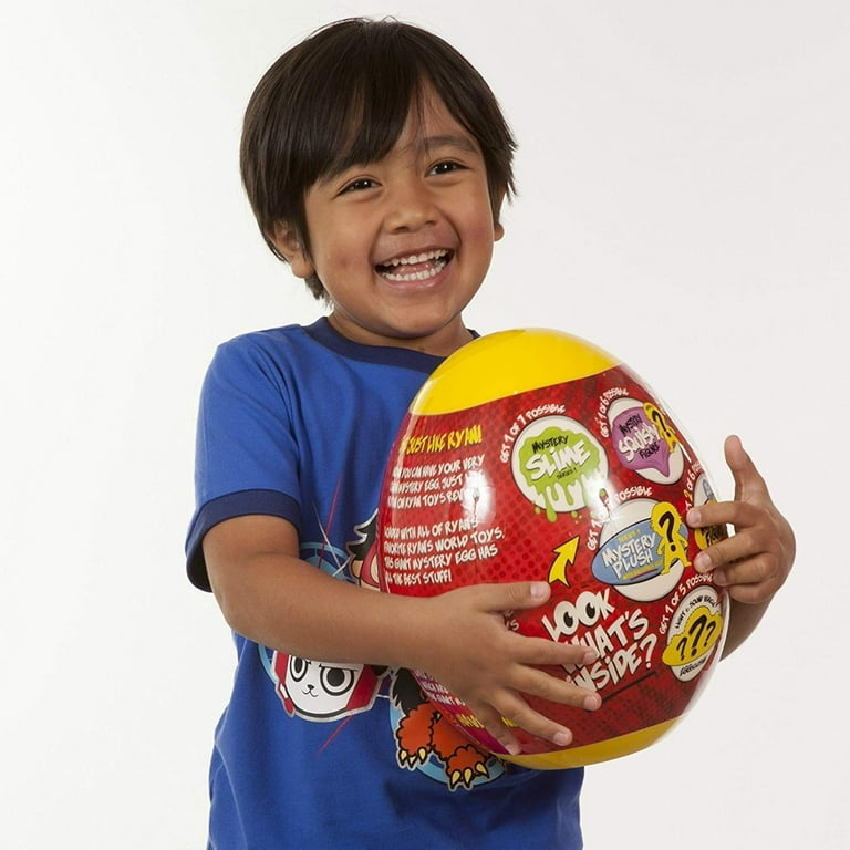 Ryan's world giant yellow egg hotsell