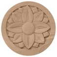 thumbnail image 1 of Ekena Millwork ROS05X05BEMA 5 Po. x 5 Po. H X.75 Po P Rosace Bedford- Érable- Accent Architectural, 1 of 1