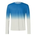 thumbnail image 4 of Gubotare Mens Shirts Long Sleeve Long Sleeve Shirts for Men Moisture Wicking Tee Shirts (Sky Blue,L), 4 of 4