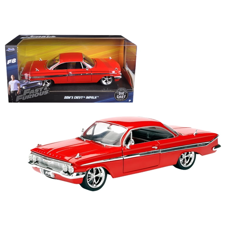 Jada Toys Fast and Furious 8 Dom's Chevy Impala 1:24 Scale Die