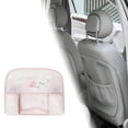 thumbnail image 3 of Organizador genérico para asiento trasero de coche, accesorios de viaje de cuero PU fáciles de instalar, 3 of 7