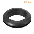 thumbnail image 2 of Wire Protector Oil Resistant Rubber Grommets 14mm Mounting Dia 200Pcs Black, 2 of 3