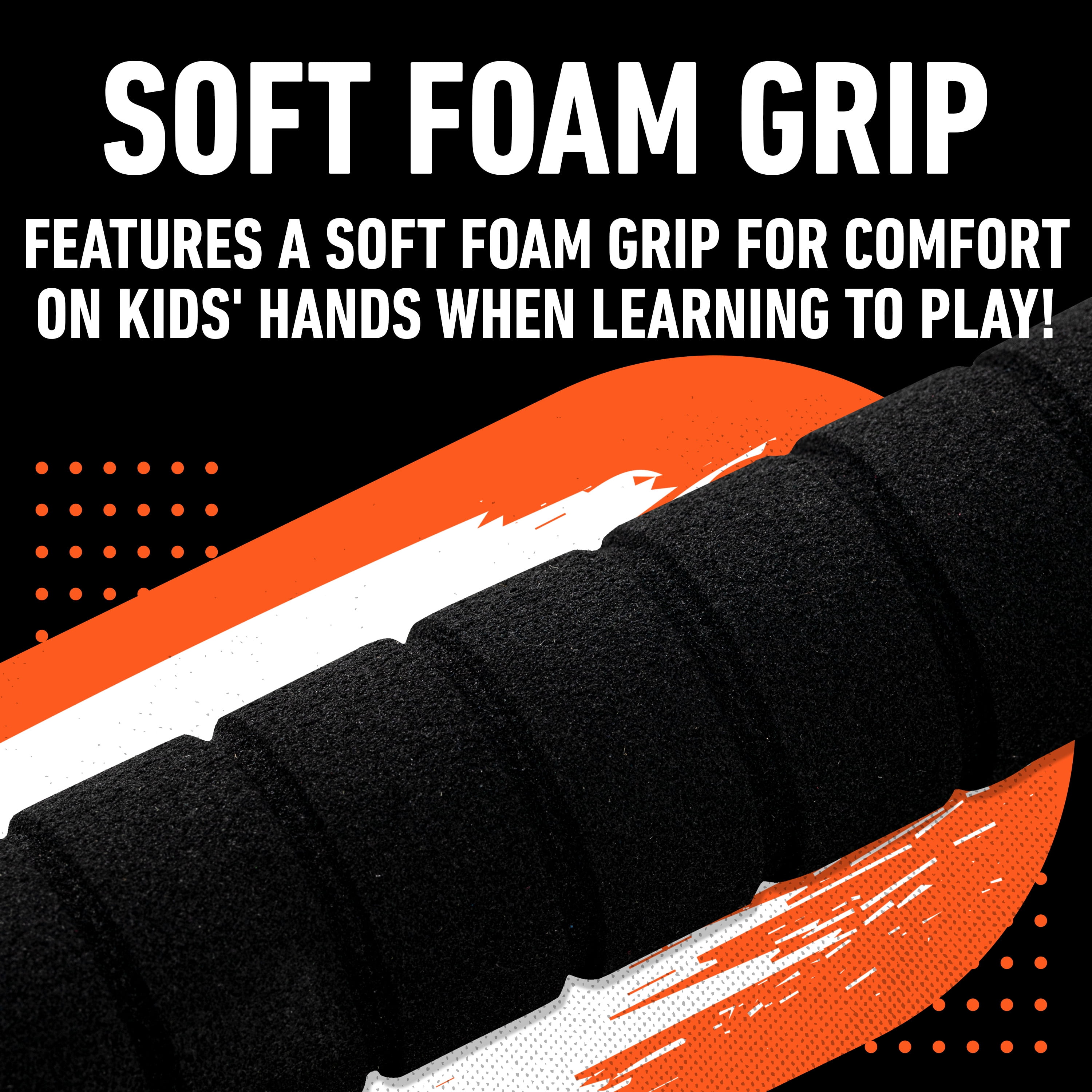 Franklin Sports MLB San Francisco Giants Foam Bat + Ball Set, 21 in