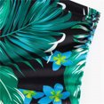 thumbnail image 6 of Pitauce Womens Tankini Swimsuits with Cover Up, 3 Piece Hawaiian Prints Tropical Swim Suit with Chest Pad, Boy Shorts Beach Bathing Suit, 6 of 9