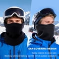thumbnail image 4 of Windproof  Warmer Gaiter for Men & Women - Cold Weather Half  Mask for Motorcycling, Skiing, Snowboarding, 4 of 7