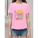 thumbnail image 1 of Camiseta informal de verano para niña con estampado de dibujos animados "I Roared My Way Into Second Grade", manga corta, cuello redondo y diseño gráfico moderno., 1 of 6