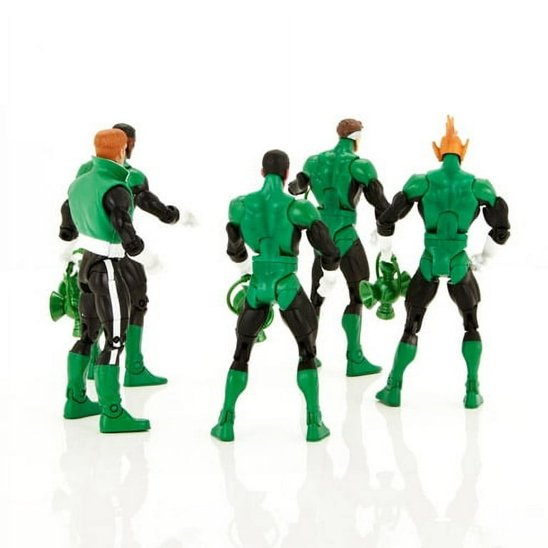 DC Universe Classics Exclusive Green Lanterns Light Action Figure 5Pack  Tomar Re, Sinestro, Hal Jordan, John Stewart Guy Gardner