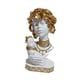 thumbnail image 2 of Estatua de mujer africana, adorno estético, obra de arte, exquisita figura de busto de dama para Estilo B, 2 of 9