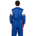 thumbnail image 2 of Leg Avenue Men's Speedway Racer Halloween Costume, Blue/White, Small, 2 of 5