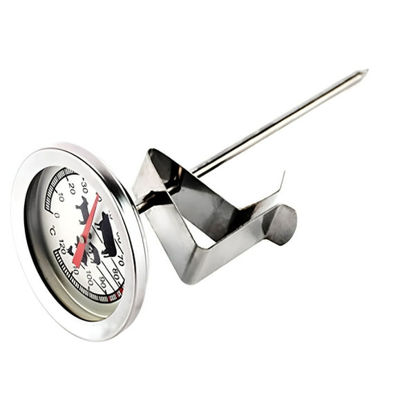 ACDANC Candy Thermometer with Pot Clip-Deep Fry Oil Thermometer for Frying-Cooking Thermometer for Frying Oil Candle Making Hot Oil Deep Fryer Thermometer 13.5