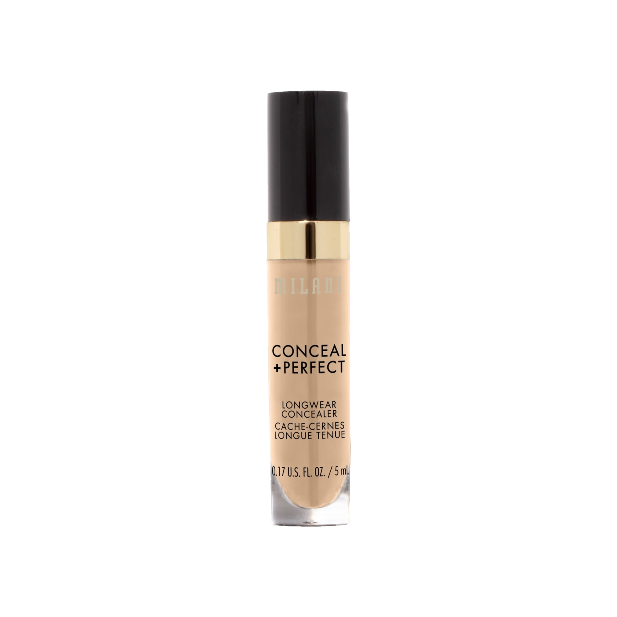 (2 pack) Milani Conceal + Perfect Longwear Liquid Concealer, Light Natural