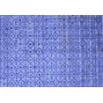 thumbnail image 1 of Ahgly Company Indoor Rectangle Abstract Blue Modern Area Rugs, 7' x 10', 1 of 4