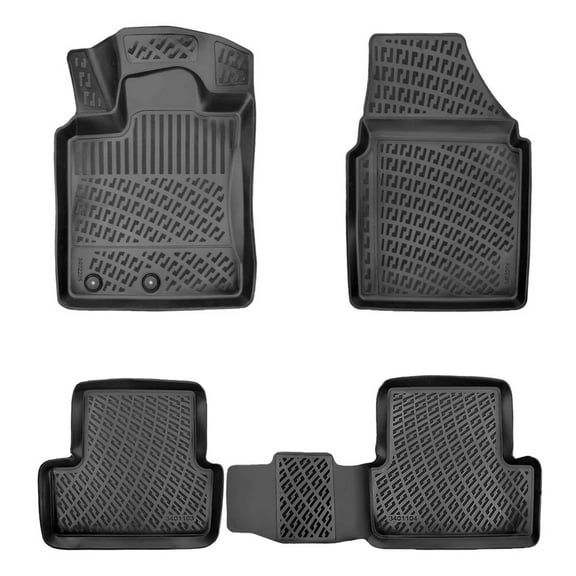 Nissan Qashqai 3D Floor Mat - Black | 2006-2013