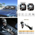thumbnail image 5 of Yuyamidu Eagle Car Seat Cover Split Covers American Flag Auto Steering Wheel Cover Seat Belt Pads Car Sun Shade Rearview Mirror Cover Cup Holder Key Chain Gear Shift Cover Hand Brake Cover 16 PCS, 5 of 7