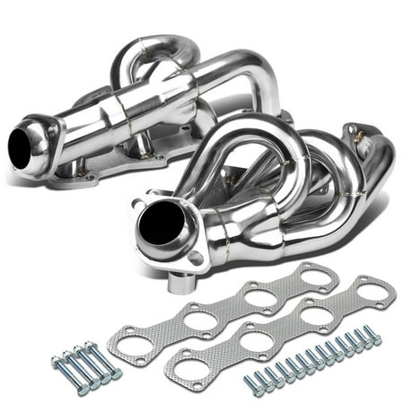 For 1997 to 2003 Ford F150 High -Performance 2 -PC Stainless Steel Exhaust Header Kit 98 99 00 01 (Best Exhaust For 2019 F150 5.0)