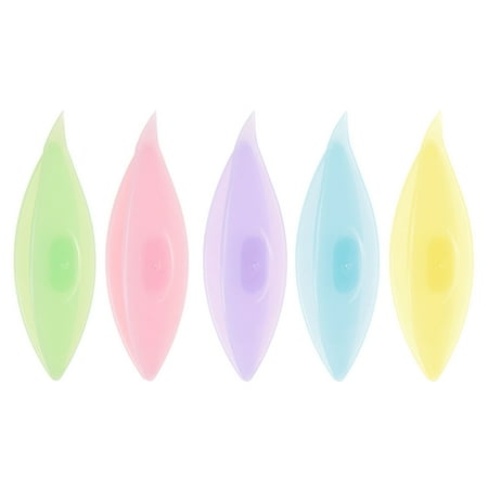 

Uxcell Tatting Shuttles 77x21x11mm 5 Colors Plastic Shuttles DIY Hand Craft Supplies 5 Pack