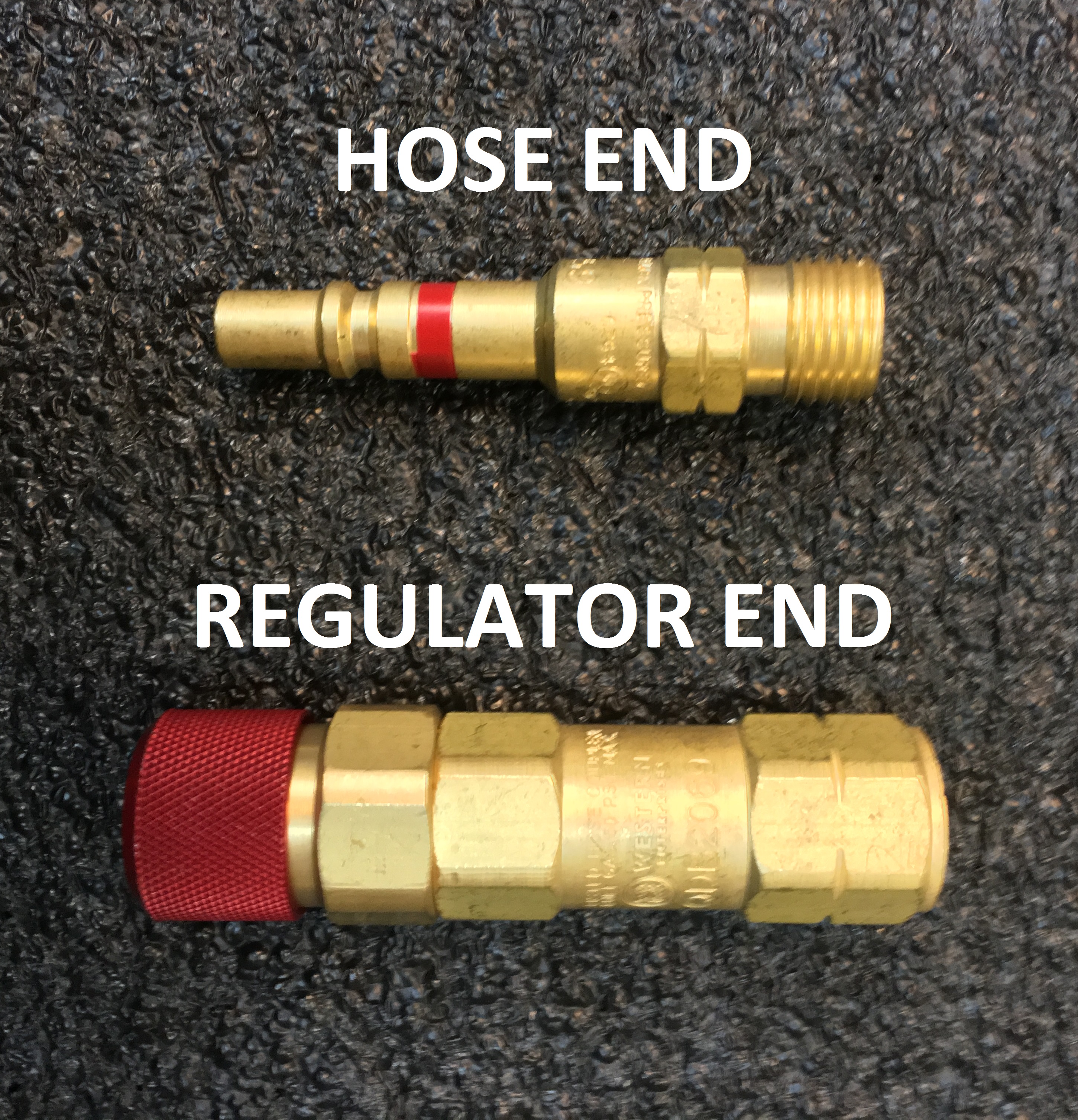 Shrinkfast 200 (998) Heat Gun Quick Disconnect Regulator End - Part# 23C