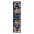 thumbnail image 3 of Unique Loom Utopia Collection Area Rug - Helios (2' x 8' Runner Dark Blue/Beige), 3 of 7