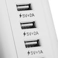 thumbnail image 2 of MesaSe Multiprise avec 4 Ports USB, Rallonge de 4 Pieds, Insert pour Téléphone Intelligent Tablettes Bureau à Domicile, 2 of 5