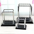 thumbnail image 3 of CNKOO Classic Newtons Cradle Kinetic Balls School Educational Prop Toy Desktop Decor, 3 of 10