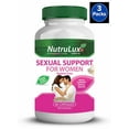 thumbnail image 1 of Sexual Support For Women ( 100 mg Shatavari ) Halal Gelatin Free Capsules(Pack of 3), 1 of 7