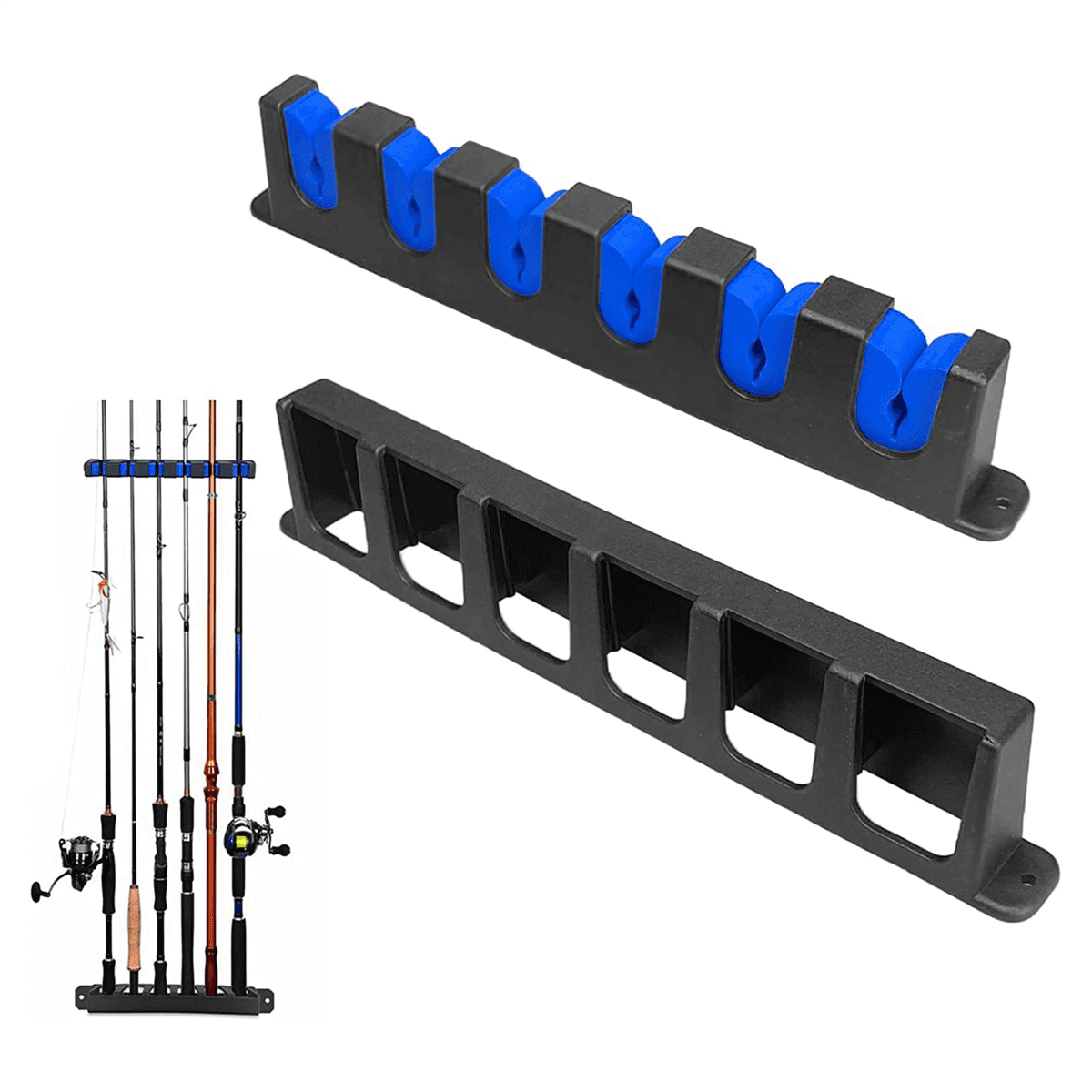 Support de cannes moussé - Horizontal et vertical