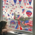 thumbnail image 5 of CCOCC 4Th of July Decorations Patriotic Window Clings-7 Sheets American Flag Star Window Decal for Glass Windows Stickers for Usa Fourth of July Independence Day Memorial Day Decor Party Supplies, 5 of 7