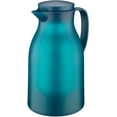 thumbnail image 2 of Cilio Monza Insulated Beverage Server Tempered Glass Core Turquoise 34 oz, 2 of 2