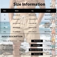 thumbnail image 3 of OIOLOYJM Mens Casual Shorts 7 inch Elastic Waist Drawstring Stretch Quick Dry Lightweight Swim Trunks Summer Beach Vacation Breathable Board Shorts Black M, 3 of 6