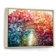 thumbnail image 2 of Designart "modern Colorful Rainbow Arch I" Modern Floater Framed Wall Art Living Room, 2 of 7