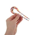 thumbnail image 5 of Unique Bargains 1 Pc Chignon Pin U-shaped Toothed Hair Hairpin for Women Colorful, 5 of 5